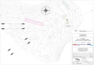 Réalisation de la partie mouillage sur coffre pour navire LPG en Baie des Dames.